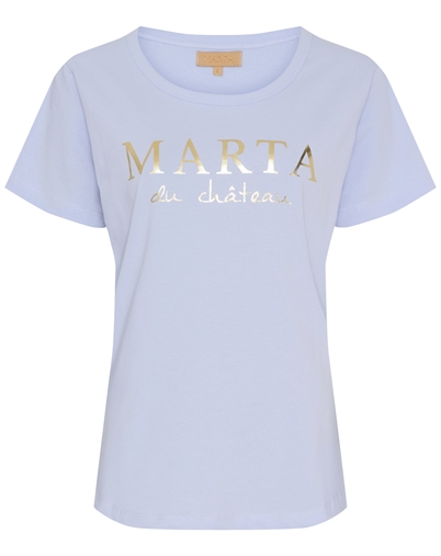 Marta du Chateau - MDCJeanette T-Shirt - Light Blue
